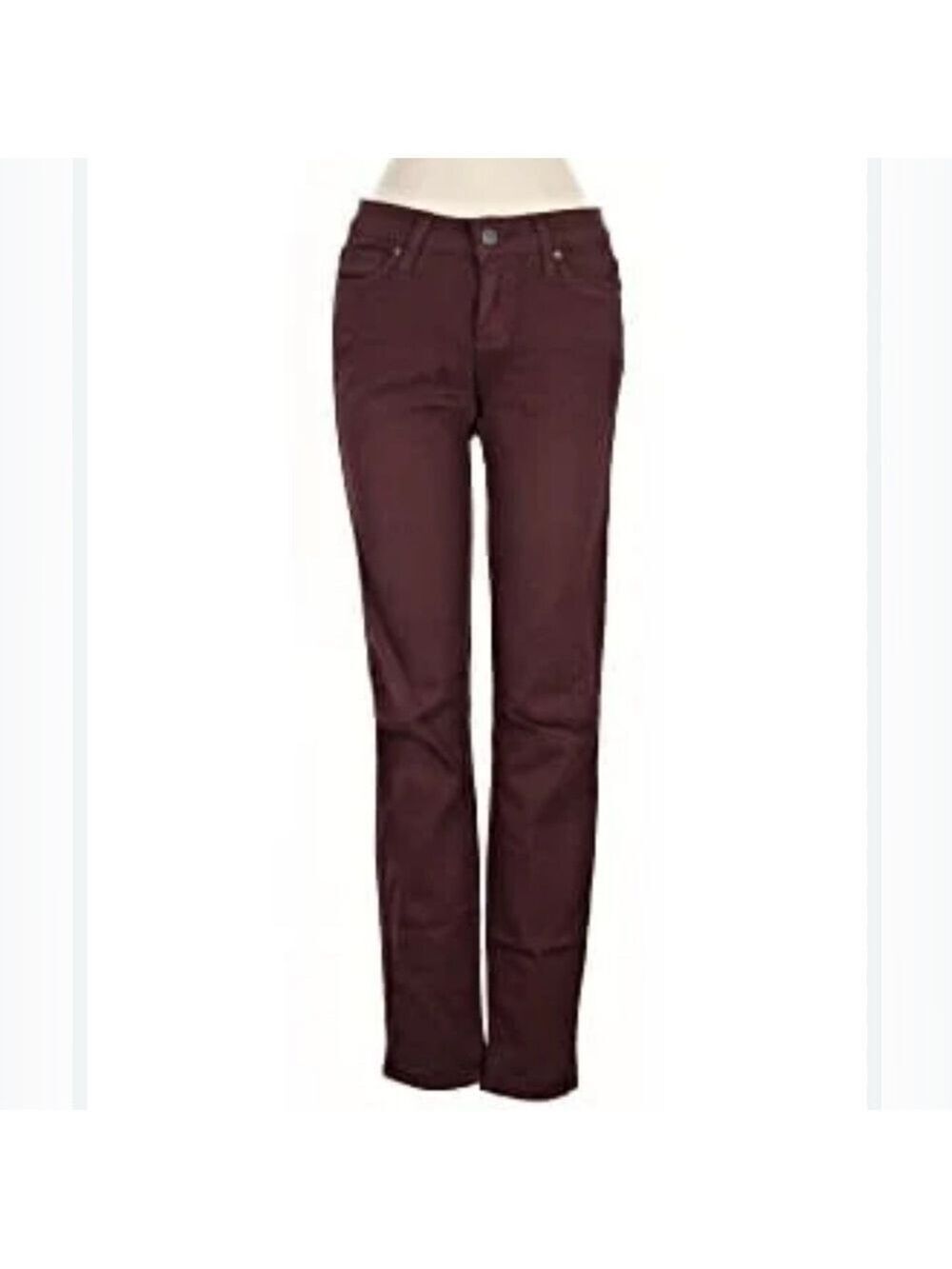 Paige Hoxton Ankle chocolate brown straight jeans size 28